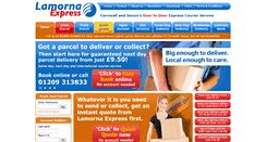Desktop Screenshot of lamornaexpress.co.uk